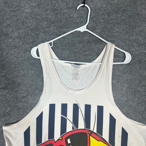 Mens Looney Tunes Tweety Bird Tank Top Graphic Tee Vintage 1996 Large - Picture 12 of 15
